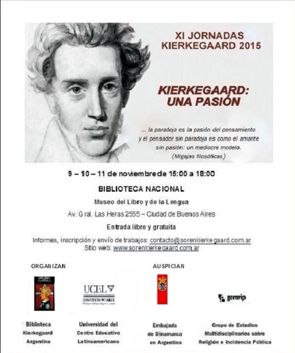 XI Jornadas Kierkegaard